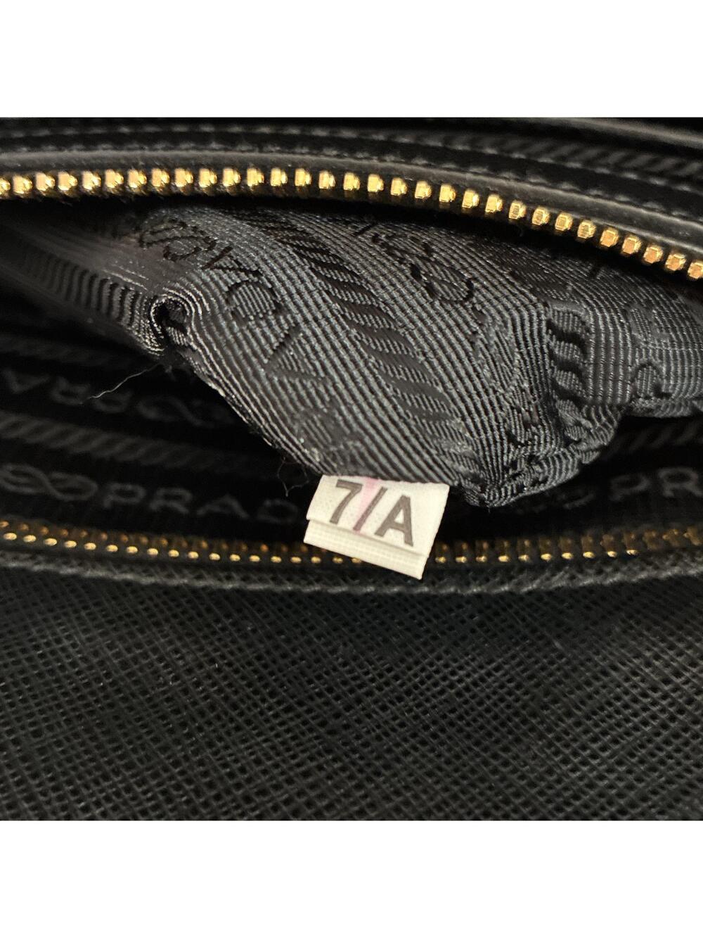 Prada Double Zip Lux Tote Saffiano #254970P11B - Picture 7 of 7